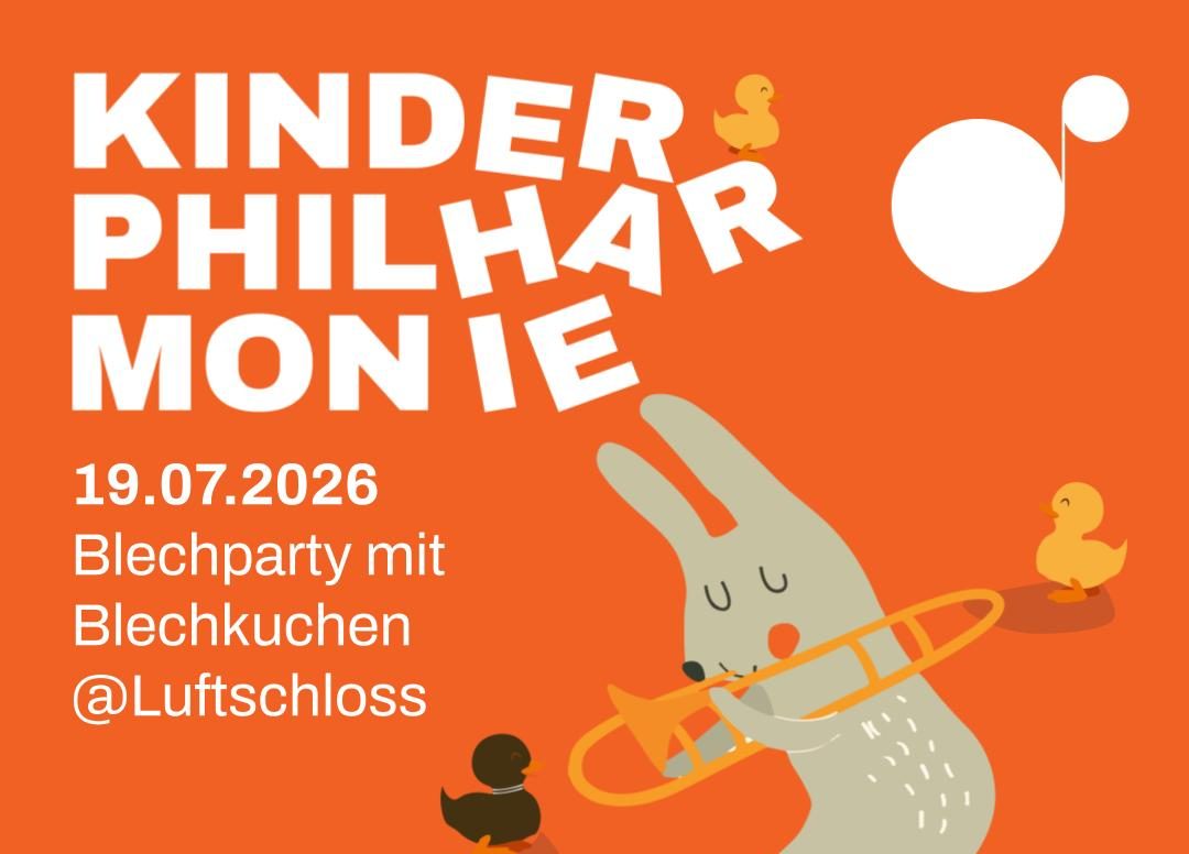 Kinderphilharmonie: Kleine Ohren, großes Blech – Ein Sommerfest aus Klang und Kuchen