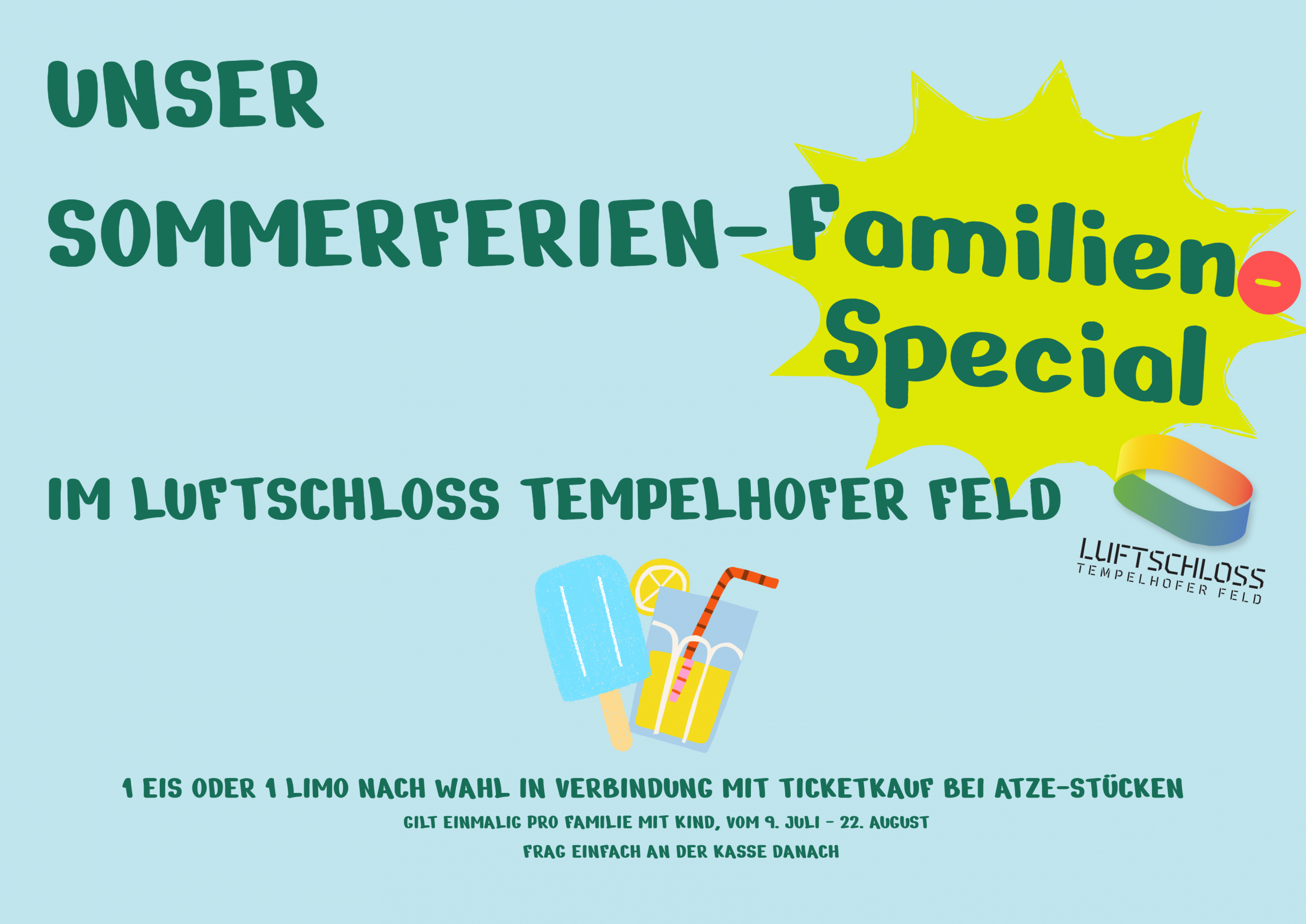Sommerferien-Familien-Special im Luftschloss